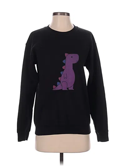 Pre-owned Gildan Sweatshirt In Black