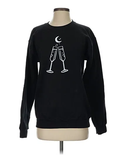 Pre-owned Gildan Sweatshirt In Black