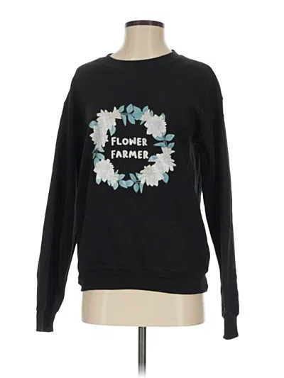 Pre-owned Gildan Sweatshirt In Black