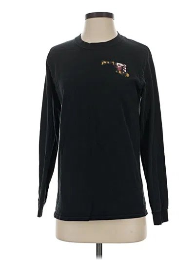 Pre-owned Gildan Sweatshirt In Black