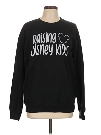 Pre-owned Gildan Sweatshirt In Black