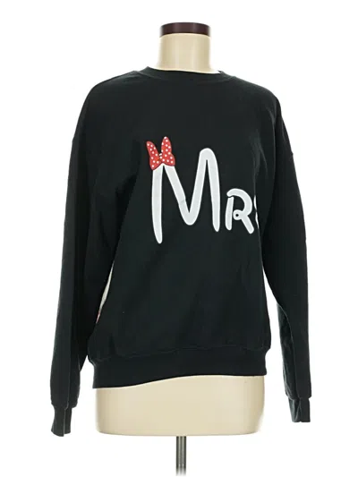 Pre-owned Gildan Sweatshirt In Black