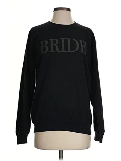 Pre-owned Gildan Sweatshirt In Black