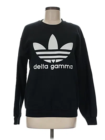 Pre-owned Gildan Sweatshirt In Black
