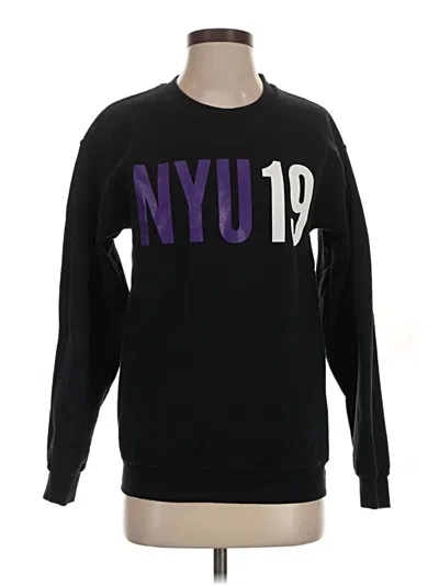 Pre-owned Gildan Sweatshirt In Black