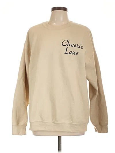 Pre-owned Gildan Sweatshirt In Brown