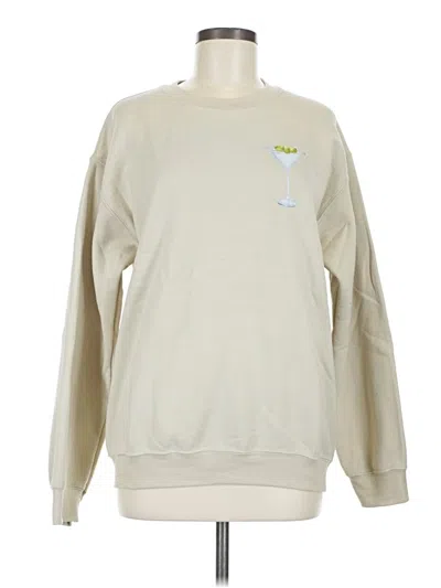 Pre-owned Gildan Sweatshirt In Brown