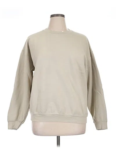 Pre-owned Gildan Sweatshirt In Brown
