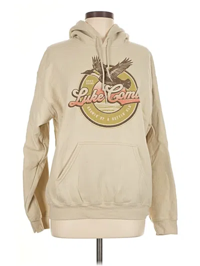 Pre-owned Gildan Sweatshirt In Brown