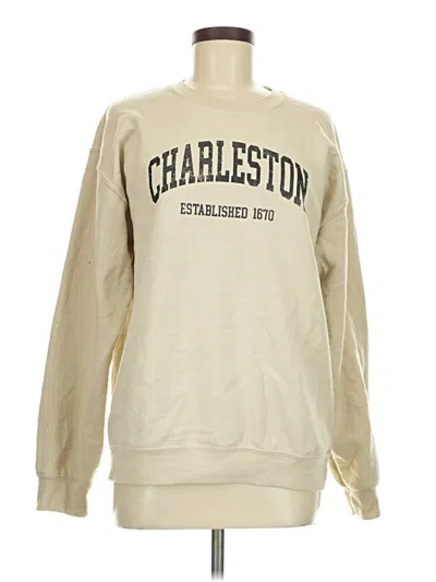 Pre-owned Gildan Sweatshirt In Brown
