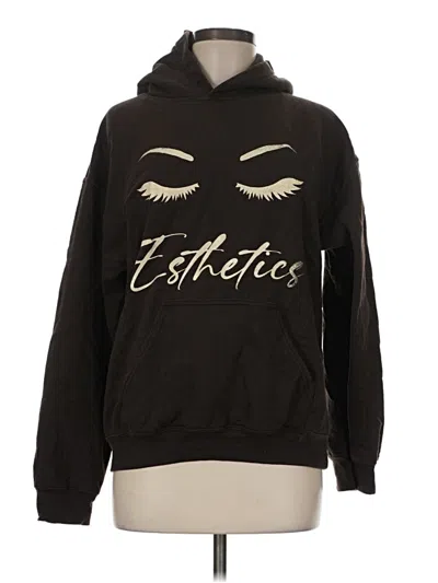Pre-owned Gildan Sweatshirt In Brown