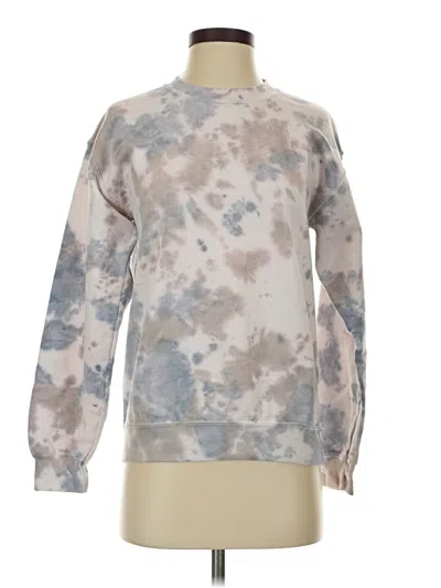 Pre-owned Gildan Sweatshirt In Gray