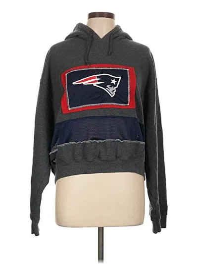 Pre-owned Gildan Sweatshirt In Gray