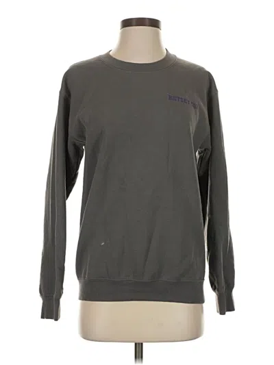 Pre-owned Gildan Sweatshirt In Gray