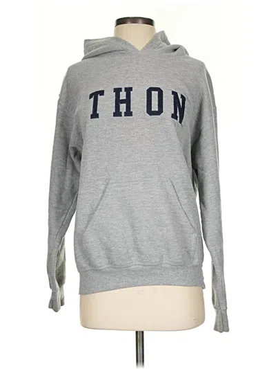 Pre-owned Gildan Sweatshirt In Gray