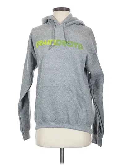 Pre-owned Gildan Sweatshirt In Gray