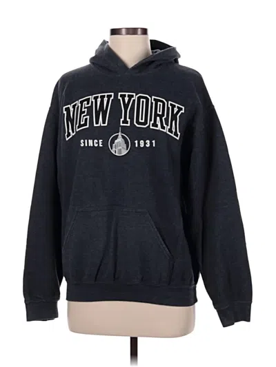 Pre-owned Gildan Sweatshirt In Gray
