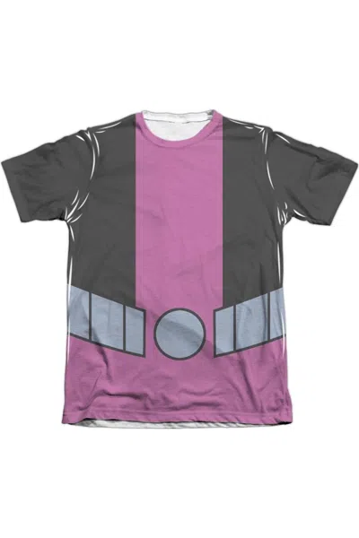 Gildan Teen Titans Go Beast Boy Uniform Adult Poly/cotton Short Sleeve Tee / T-shirt In White