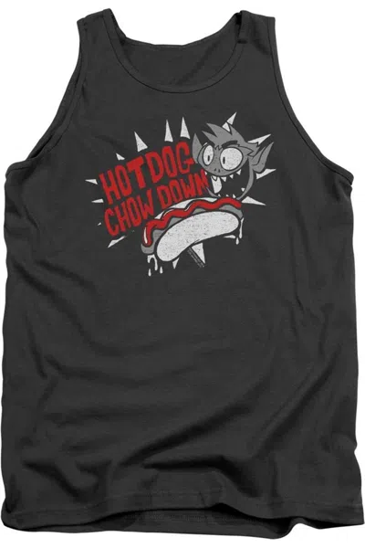 Gildan Teen Titans Go Hot Dog Adult Tank Top In Pink