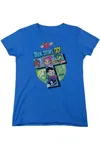 Gildan Teen Titans Go T Short Sleeve Womens Tee / T-shirt In Blue