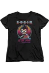 Gildan Teen Titans Go To The Movies Robin Short Sleeve Women´s Tee / T-shirt In Black
