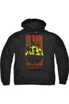 Gildan Teen Titans Go To The Movies Titans Silhouette Adult Pull Over Hoodie / Hooded Sweatshirt In Black