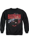 Gildan The Batman (2022) Batmobile Adult Crewneck Sweatshirt In Black
