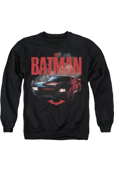 Gildan The Batman (2022) Batmobile Adult Crewneck Sweatshirt In Black