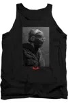 Gildan The Batman (2022) Riddler Worn Portrait Adult Tank Top In Black