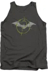 Gildan The Batman (2022) Scribbles Bat Logo Adult Tank Top In Pink