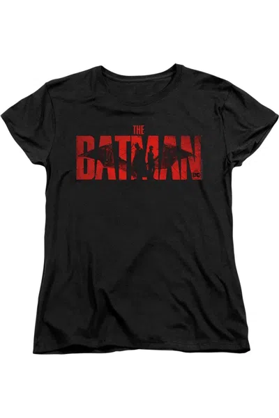Gildan The Batman And Catwoman Short Sleeve Women´s Tee / T-shirt In Black