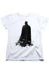 Gildan The Batman Bat Cape Short Sleeve Women´s Tee / T-shirt In White