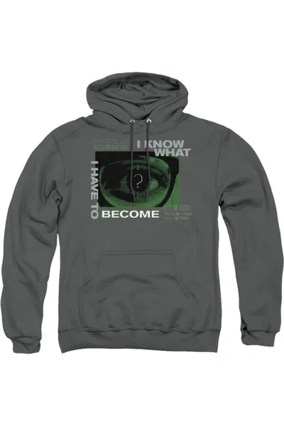 Gildan The Batman Become The Riddler Adult Pull Over Hoodie / Hooded Sweatshirt In Pink