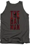 Gildan The Batman Crimson Crusader Adult Tank Top In Pink