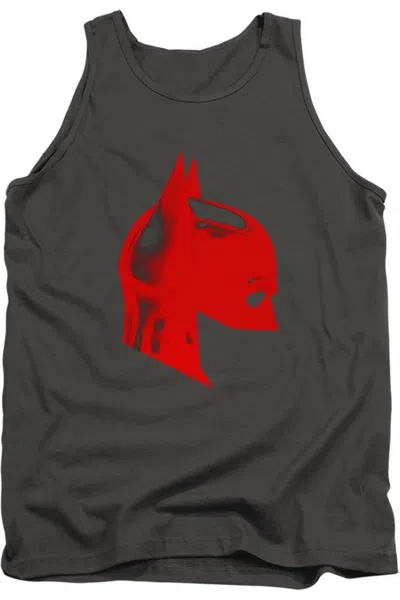 Gildan The Batman Face Mask Adult Tank Top In Pink