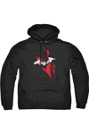 Gildan The Batman Hand Drawn Silhouette Adult Pull Over Hoodie / Hooded Sweatshirt In Black