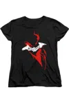 Gildan The Batman Hand Drawn Silhouette Short Sleeve Women´s Tee / T-shirt In Black
