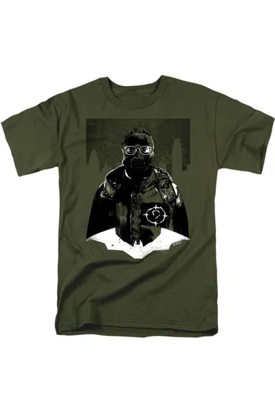 Gildan The Batman Noir Riddler Short Sleeve Adult Tee / T-shirt In Green