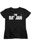 Gildan The Batman Silhouette Title Short Sleeve Women´s Tee / T-shirt In Black