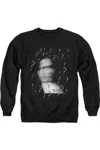 Gildan The Batman The Riddler? Adult Crewneck Sweatshirt In Black