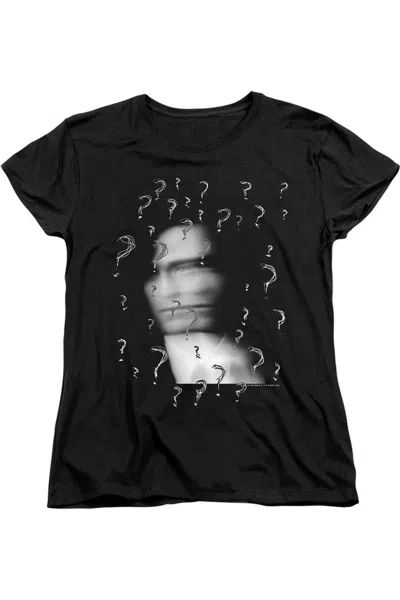 Gildan The Batman The Riddler? Short Sleeve Women´s Tee / T-shirt In Black