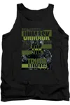 Gildan The Batman Unmask The Truth Adult Tank Top In Black