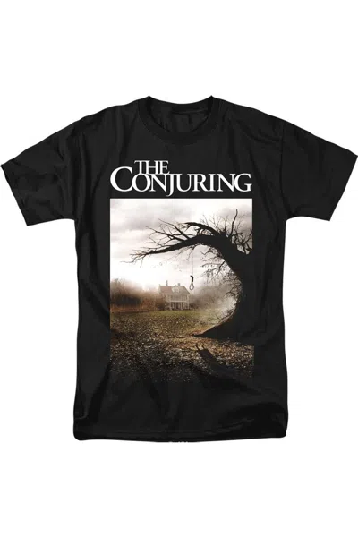 Gildan The Conjuring Poster Short Sleeve Adult Tall Tee / T-shirt In Black