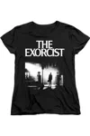 Gildan The Exorcist Poster Short Sleeve Women´s Tee / T-shirt In Black