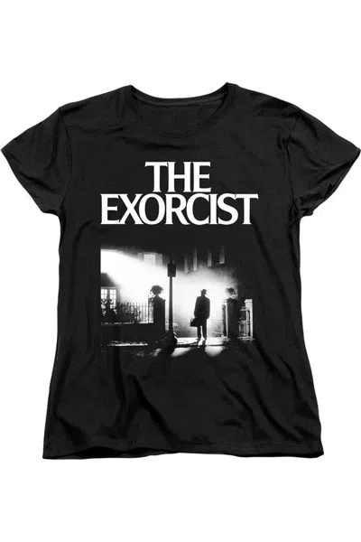 Gildan The Exorcist Poster Short Sleeve Women´s Tee / T-shirt In Black