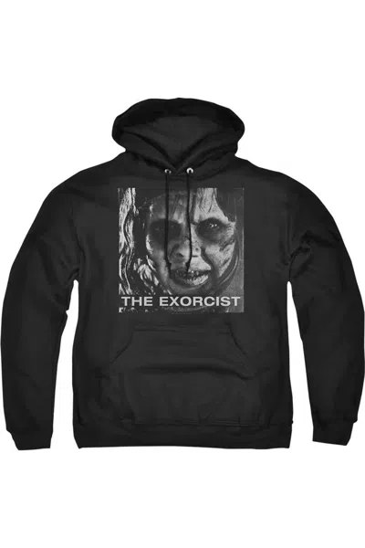 Gildan The Exorcist Regan Approach Adult Pull Over Hoodie / Hooded Sweatshirt In Black