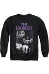 Gildan The Exorcist What An Excellent Day Adult Crewneck Sweatshirt In Black
