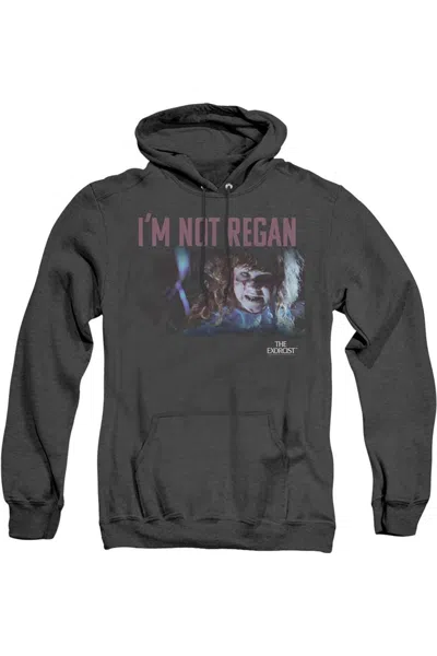 Gildan The Exorcist Your Mother Adult Heather Hoodie In Black