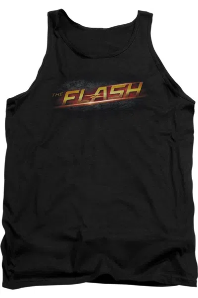 Gildan The Flash Logo Adult Tank Top In Black
