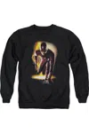 Gildan The Flash Ready Adult Crewneck Sweatshirt In Black